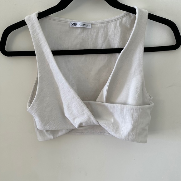 Zara Tops - ZARA KNOT FRONT TOP